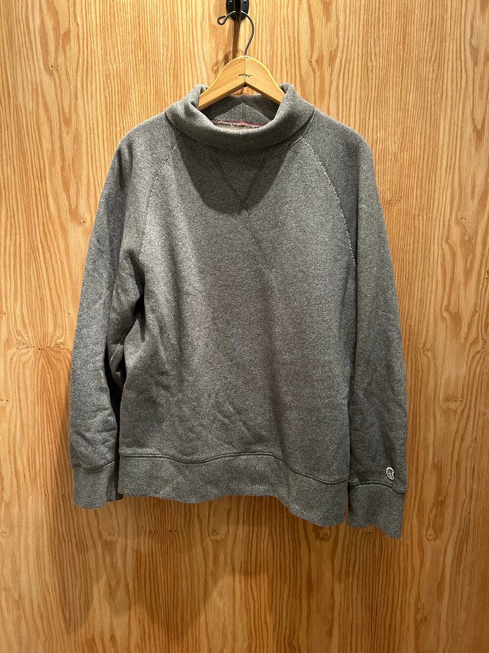 Champion x Todd Snyder Midweight Turtleneck Sweatshirt Gray L French Terry